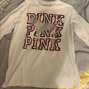 Pink- long sleeve shirt